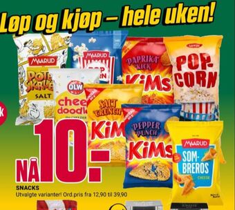 Europris Maarud chips tilbud