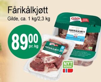 Joker Gilde fårikålkjøtt tilbud