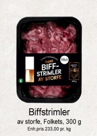 Joker Folkets biffstrimler tilbud