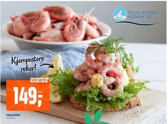 Coop Obs Polar seafood reker tilbud