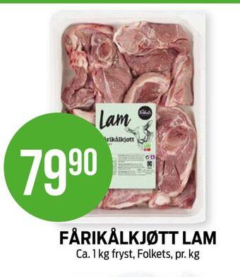 Kiwi Folkets fårikålkjøtt tilbud