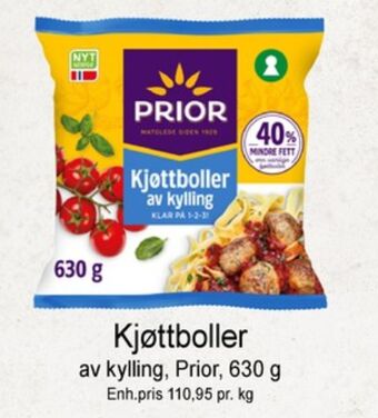 Joker Prior kjøttboller tilbud