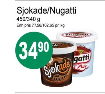 Joker Nugatti smørepålæg tilbud