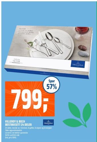 Coop Obs Villeroy & boch bestikk tilbud