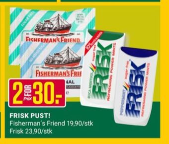 Europris Frisk pastiller tilbud