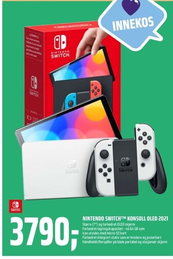 Coop Obs Nintendo switch spillekonsol tilbud