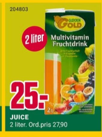 Europris Ukjent juice tilbud