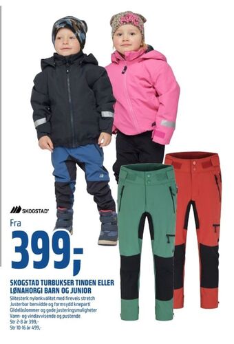 Coop Obs Skogstad bukse tilbud