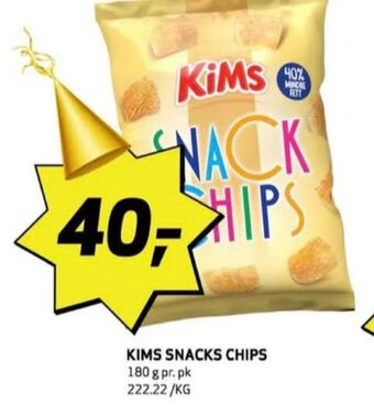 Bunnpris Kims chips tilbud