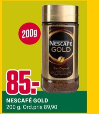 Europris Gull instant kaffe tilbud