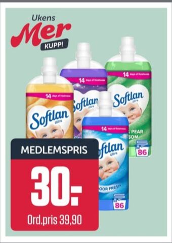 Europris Softlan tøymykner tilbud