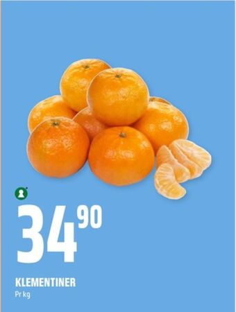 Coop Obs Ukjent klementiner tilbud