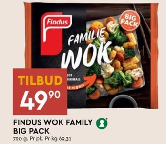 Coop Mega Findus grønnsaker tilbud