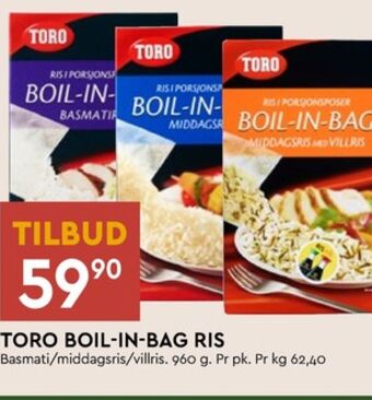 Coop Mega Toro basmatiris tilbud