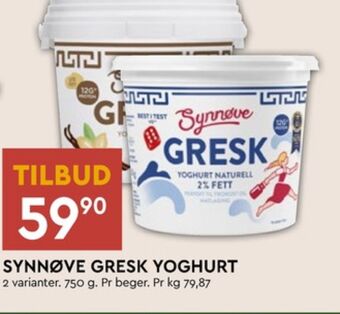 Coop Mega Synnøve finden yoghurt tilbud