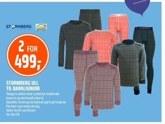 Coop Obs Stormberg undertøy tilbud