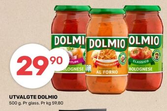 Matkroken Dolmio saus tilbud