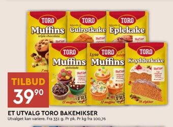 Coop Mega Toro muffins triple chocolate tilbud