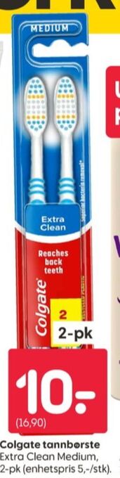 Rusta Colgate tannbørste tilbud