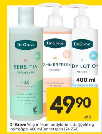 Rusta Dr greve intimvask tilbud