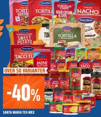 Coop Obs SANTA MARIA TEX-MEX tilbud