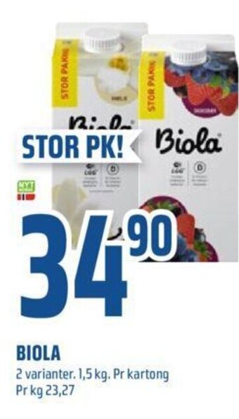 Coop Obs BIOLA tilbud