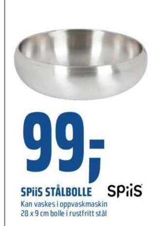 Coop Obs SPiiS STÅLBOLLE tilbud