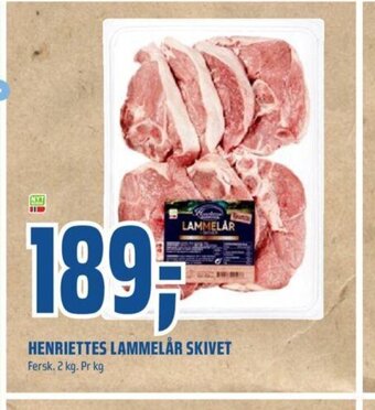 Coop Obs HENRIETTES LAMMELÅR SKIVET tilbud