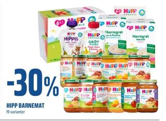 Coop Obs HIPP BARNEMAT tilbud