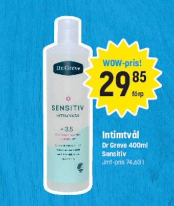 Intimtvål Dr Greve 400ml Sensitiv