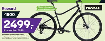 XXL Sport White AX 290 FF, flerbrukssykkel, Unisex tilbud