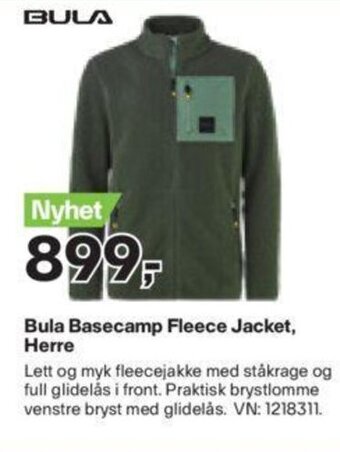 XXL Sport Bula Basecamp Fleece Jacket, Herre tilbud