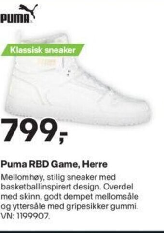 XXL Sport Puma RBD Game, Herre tilbud