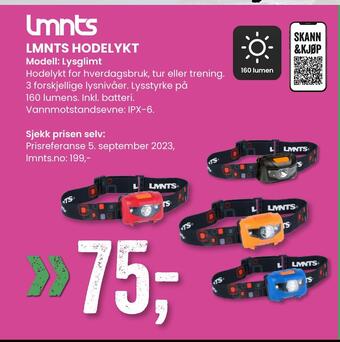 Sport Outlet Lmnts hodelykt tilbud