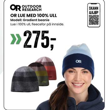 Sport Outlet Or lue med 100% ull tilbud