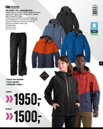 Sport Outlet Or gore-tex jakke/bukse tilbud