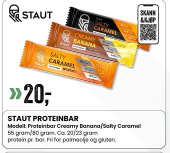 Sport Outlet Staut proteinbar tilbud