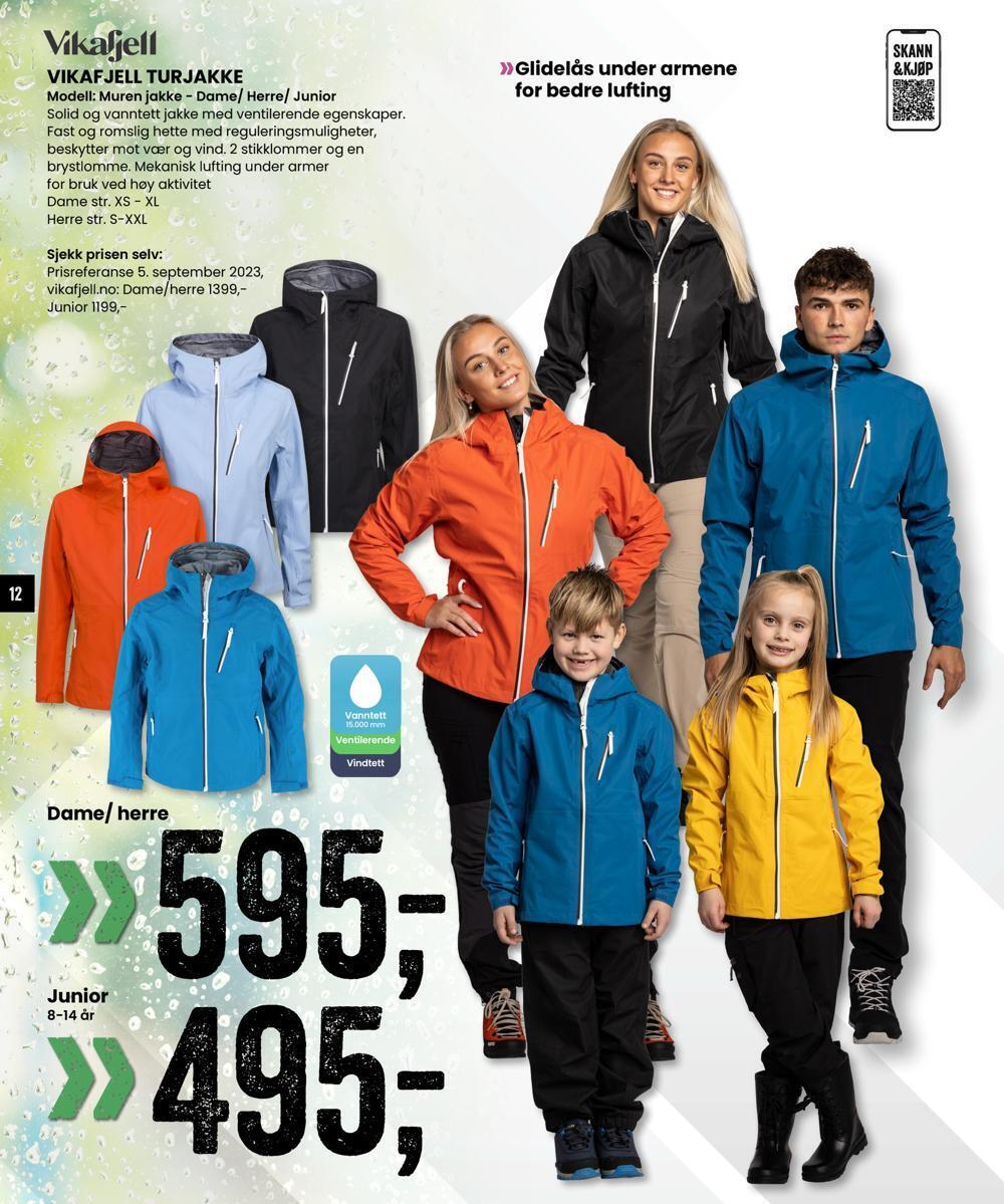 Sport Outlet Vikafjell turjakke tilbud