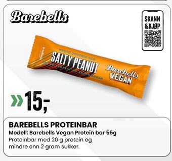 Sport Outlet Barebells proteinbar tilbud
