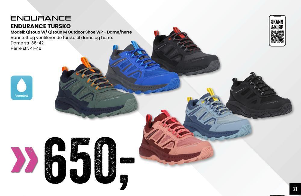 Sport Outlet Endurance tursko tilbud