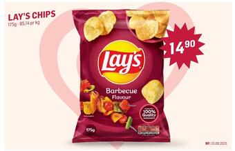 Holdbart Lay's chips tilbud