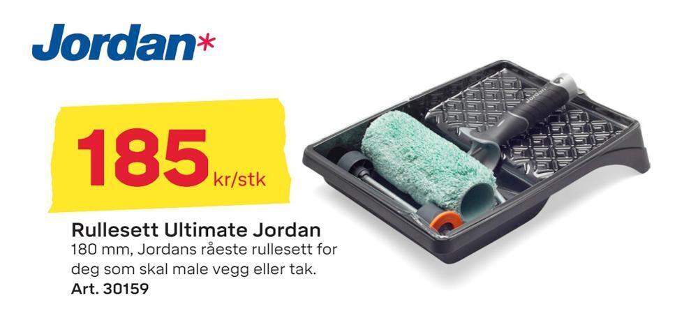 Byggmax Rullesett ultimate jordan tilbud