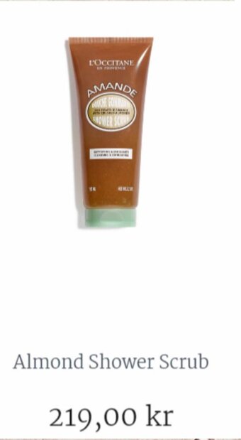 L'Occitane Almond Shower Scrub tilbud
