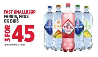 Jacobs Fast knallkjøp farris, frus og bris tilbud