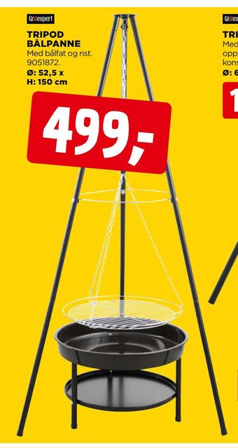 jem & fix Tripod bålpanne tilbud