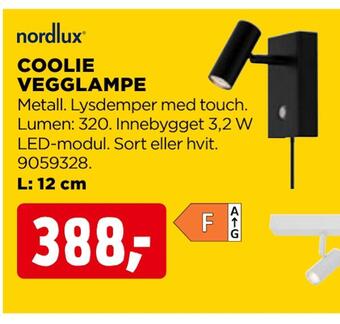 jem & fix Coolie vegglampe tilbud