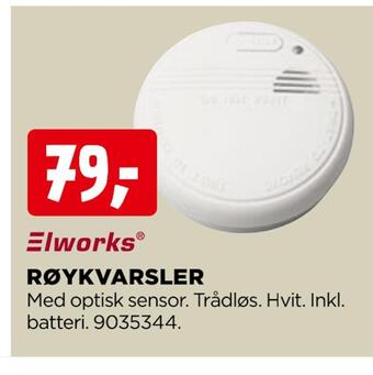 jem & fix Røykvarsler tilbud