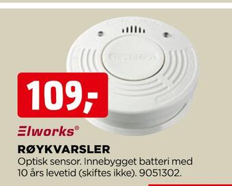 jem & fix Røykvarsler tilbud