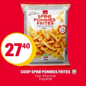 Coop Extra Coop pommes frites tilbud