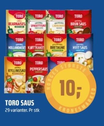 Coop Obs Toro saus tilbud